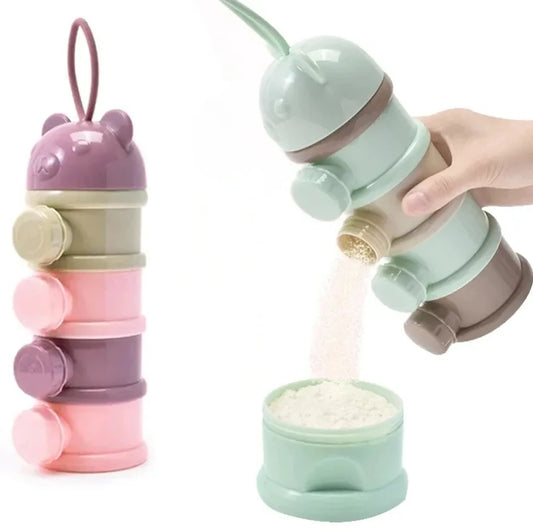 Baby toddler food container for travel." Or maybe "No more mess: Discover the 3-Tier Milk Powder Box