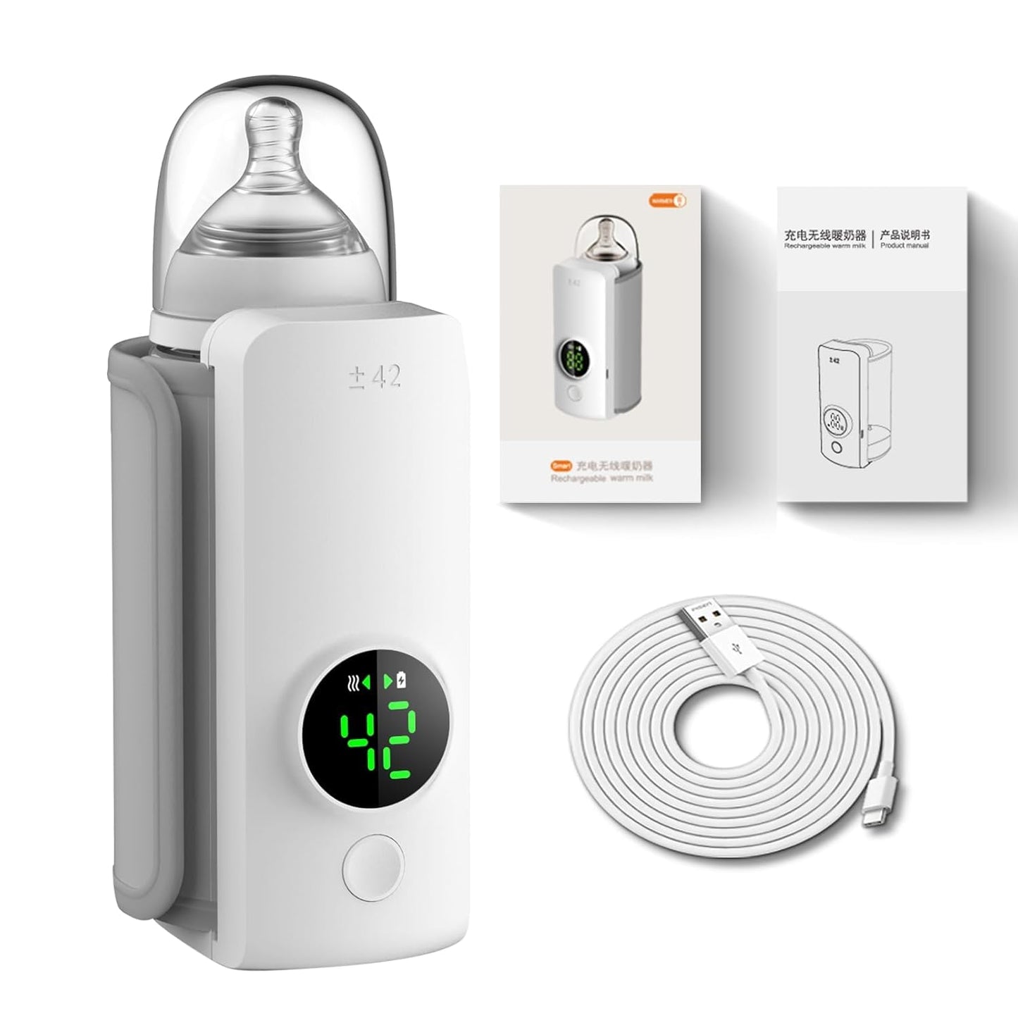 Portable USB Bottle Warmer – bottle  Warm Milk Anywhere