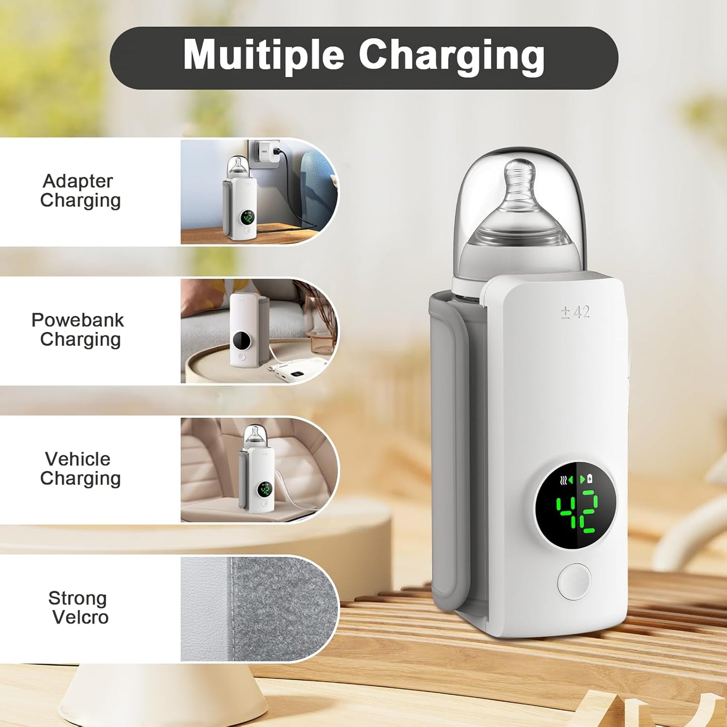 Portable USB Bottle Warmer – bottle  Warm Milk Anywhere