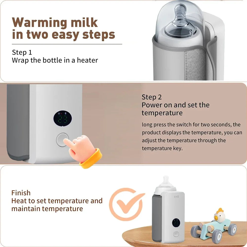 Portable USB Bottle Warmer – bottle  Warm Milk Anywhere