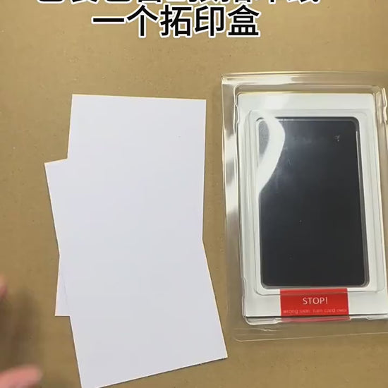 Baby Footprints Handprint No Touch Skin Inkless Ink Pads Kits for 0-10 Months Newborn Pet Dog Footprint Souvenir